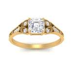Load image into Gallery viewer, split-band-antique-asscher-cut-diamond-engagement-ring-in-yellow-gold-FD9816ASR-NL-YG