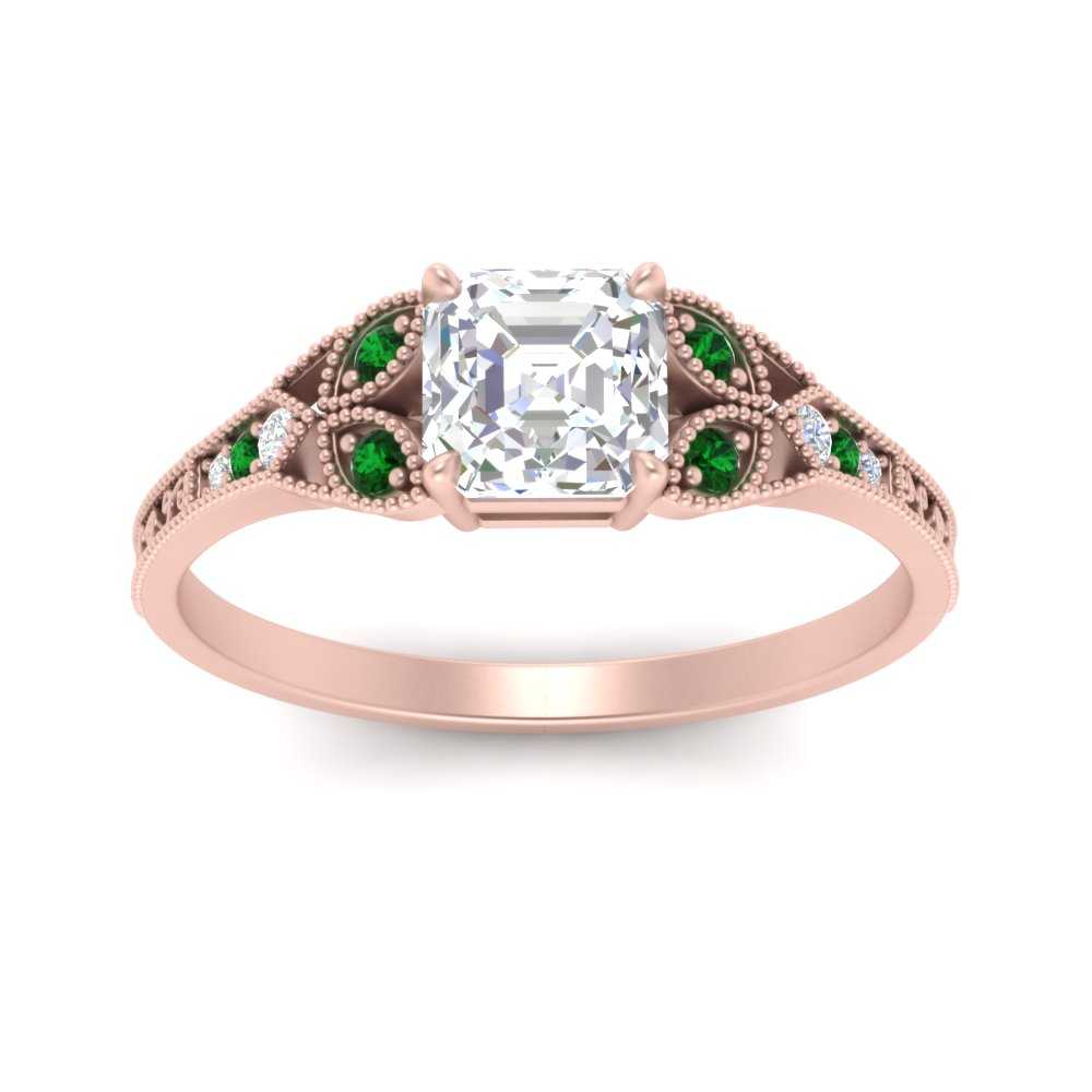 split-band-antique-asscher-cut-emerald-engagement-ring-in-rose-gold-FD9816ASRGEMGR-NL-RG