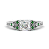 Load image into Gallery viewer, split-band-antique-asscher-cut-emerald-engagement-ring-in-white-gold-FD9816ASRGEMGR-NL-WG