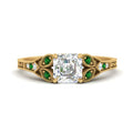 Thumbnail 67 - split-band-antique-asscher-cut-emerald-engagement-ring-in-yellow-gold-FD9816ASRGEMGR-NL-YG