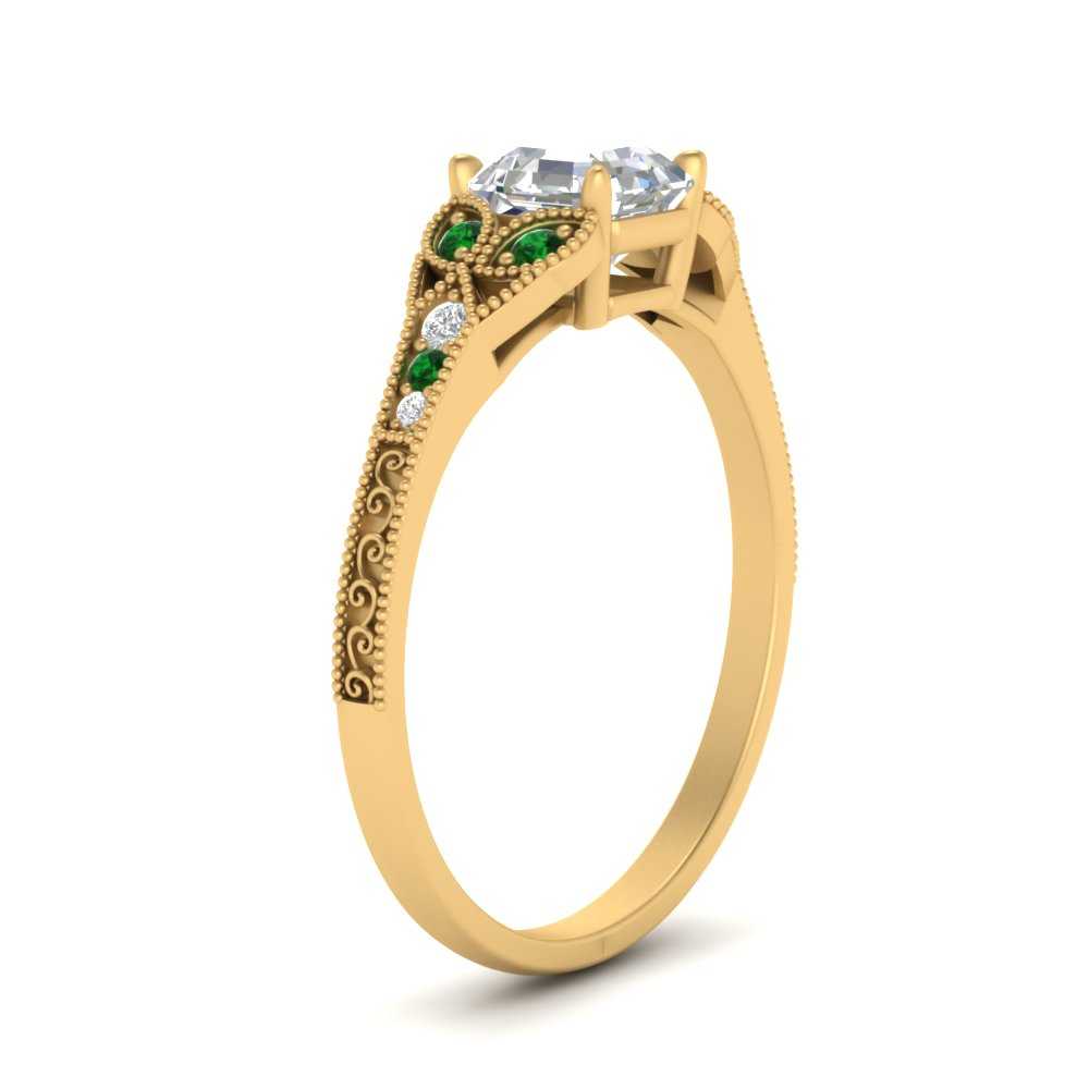 split-band-antique-asscher-cut-emerald-engagement-ring-in-yellow-gold-FD9816ASRGEMGR-NL-YG