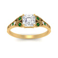 Thumbnail 68 - split-band-antique-asscher-cut-emerald-engagement-ring-in-yellow-gold-FD9816ASRGEMGR-NL-YG