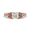 Load image into Gallery viewer, split-band-antique-asscher-cut-orange-sapphire-engagement-ring-in-rose-gold-FD9816ASRGSAOR-NL-RG