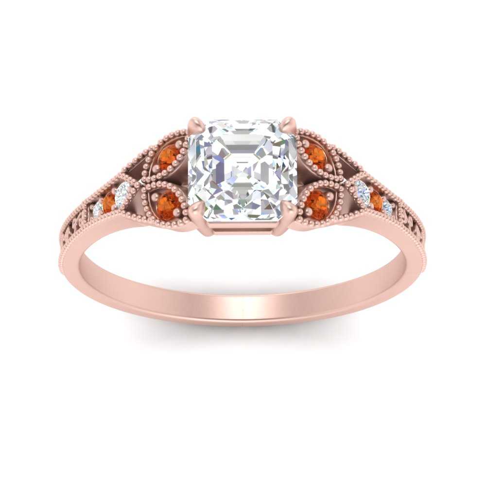 split-band-antique-asscher-cut-orange-sapphire-engagement-ring-in-rose-gold-FD9816ASRGSAOR-NL-RG