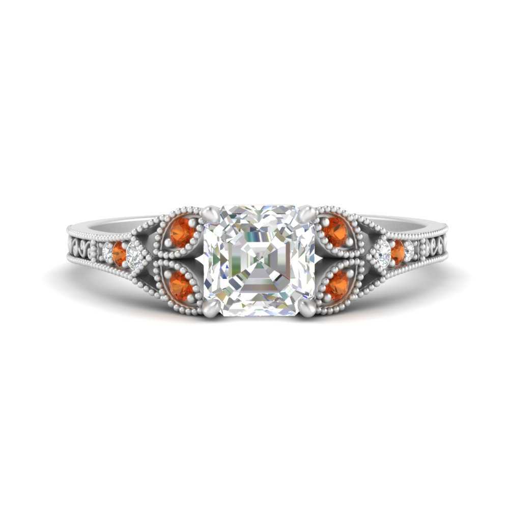 split-band-antique-asscher-cut-orange-sapphire-engagement-ring-in-white-gold-FD9816ASRGSAOR-NL-WG