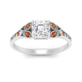 Thumbnail 38 - split-band-antique-asscher-cut-orange-sapphire-engagement-ring-in-white-gold-FD9816ASRGSAOR-NL-WG