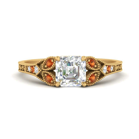 split-band-antique-asscher-cut-orange-sapphire-engagement-ring-in-yellow-gold-FD9816ASRGSAOR-NL-YG