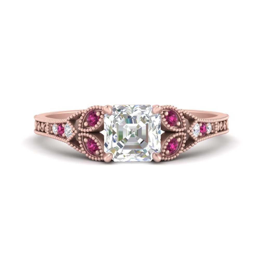 split-band-antique-asscher-cut-pink-sapphire-engagement-ring-in-rose-gold-FD9816ASRGSADRPI-NL-RG