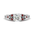 Thumbnail 43 - split-band-antique-asscher-cut-ruby-engagement-ring-in-white-gold-FD-9816ASRGRUDR-NL-WG