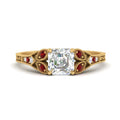 Thumbnail 70 - split-band-antique-asscher-cut-ruby-engagement-ring-in-yellow-gold-FD9816ASRGRUDR-NL-YG