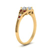 Load image into Gallery viewer, split-band-antique-asscher-cut-ruby-engagement-ring-in-yellow-gold-FD9816ASRGRUDR-NL-YG