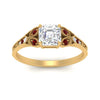 Load image into Gallery viewer, split-band-antique-asscher-cut-ruby-engagement-ring-in-yellow-gold-FD9816ASRGRUDR-NL-YG