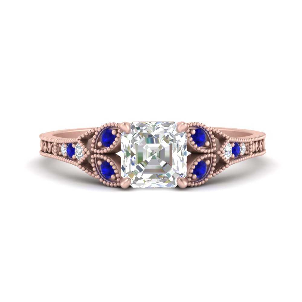 split-band-antique-asscher-cut-sapphire-engagement-ring-in-rose-gold-FD9816ASRGSABL-NL-RG