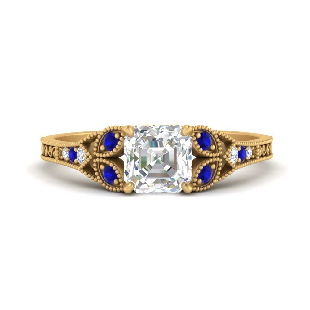 split-band-antique-asscher-cut-sapphire-engagement-ring-in-yellow-gold-FD9816ASRGSABL-NL-YG
