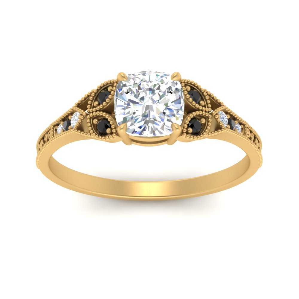 split-band-antique-cushion-cut-black-diamond-engagement-ring-in-yellow-gold-FD9816CURGBLACK-NL-YG