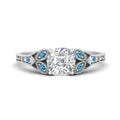 Thumbnail 49 - split-band-antique-cushion-cut-blue-topaz-engagement-ring-in-white-gold-FD9816CURGICBLTO-NL-WG