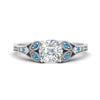 Load image into Gallery viewer, split-band-antique-cushion-cut-blue-topaz-engagement-ring-in-white-gold-FD9816CURGICBLTO-NL-WG