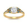 Load image into Gallery viewer, split-band-antique-cushion-cut-blue-topaz-engagement-ring-in-yellow-gold-FD9816CURGICBLTO-NL-YG
