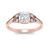Load image into Gallery viewer, split-band-antique-cushion-cut-diamond-engagement-ring-in-rose-gold-FD9816CUR-NL-RG