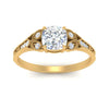 Load image into Gallery viewer, split-band-antique-cushion-cut-diamond-engagement-ring-in-yellow-gold-FD9816CUR-NL-YG