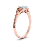 Load image into Gallery viewer, split-band-antique-cushion-cut-orange-sapphire-engagement-ring-in-rose-gold-FD9816CURGSAOR-NL-RG
