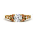 Thumbnail 64 - split-band-antique-cushion-cut-orange-sapphire-engagement-ring-in-yellow-gold-FD9816CURGSAOR-NL-YG