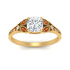 Load image into Gallery viewer, split-band-antique-cushion-cut-orange-sapphire-engagement-ring-in-yellow-gold-FD9816CURGSAOR-NL-YG