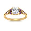 Thumbnail 80 - split-band-antique-cushion-cut-purple-topaz-engagement-ring-in-yellow-gold-FD9816CURGVITO-NL-YG