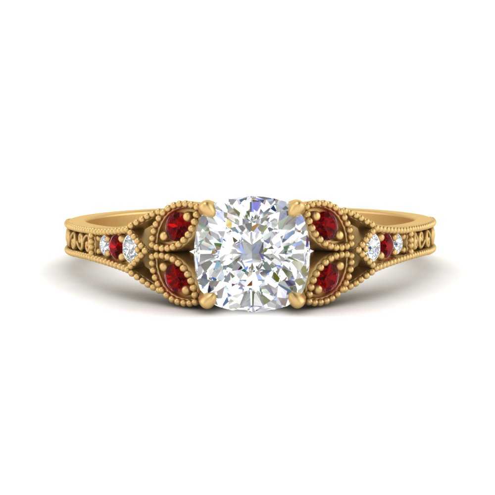 split-band-antique-cushion-cut-ruby-engagement-ring-in-yellow-gold-FD9816CURGRUDR-NL-YG