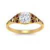 Load image into Gallery viewer, split-band-antique-cushion-cut-ruby-engagement-ring-in-yellow-gold-FD9816CURGRUDR-NL-YG