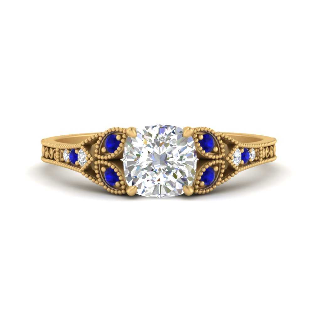 split-band-antique-cushion-cut-sapphire-engagement-ring-in-yellow-gold-FD9816CURGSABL-NL-YG