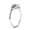 Load image into Gallery viewer, split-band-antique-emerald-cut-black-diamond-engagement-ring-in-white-gold-FD9816EMRGBLACK-NL-WG