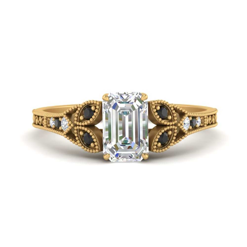 split-band-antique-emerald-cut-black-diamond-engagement-ring-in-yellow-gold-FD9816EMRGBLACK-NL-YG