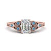 Load image into Gallery viewer, split-band-antique-emerald-cut-blue-topaz-engagement-ring-in-rose-gold-FD9816EMRGICBLTO-NL-RG