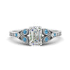 Load image into Gallery viewer, split-band-antique-emerald-cut-blue-topaz-engagement-ring-in-white-gold-FD9816EMRGICBLTO-NL-WG