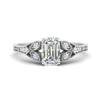 Load image into Gallery viewer, split-band-antique-emerald-cut-diamond-engagement-ring-in-white-gold-FD9816EMR-NL-WG