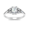 Load image into Gallery viewer, split-band-antique-emerald-cut-diamond-engagement-ring-in-white-gold-FD9816EMR-NL-WG