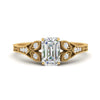 Load image into Gallery viewer, split-band-antique-emerald-cut-diamond-engagement-ring-in-yellow-gold-FD9816EMR-NL-YG