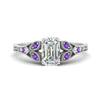 Load image into Gallery viewer, split-band-antique-emerald-cut-purple-topaz-engagement-ring-in-white-gold-FD9816EMRGVITO-NL-WG