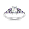 Load image into Gallery viewer, split-band-antique-emerald-cut-purple-topaz-engagement-ring-in-white-gold-FD9816EMRGVITO-NL-WG