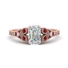 Load image into Gallery viewer, split-band-antique-emerald-cut-ruby-engagement-ring-in-rose-gold-FD9816EMRGRUDR-NL-RG