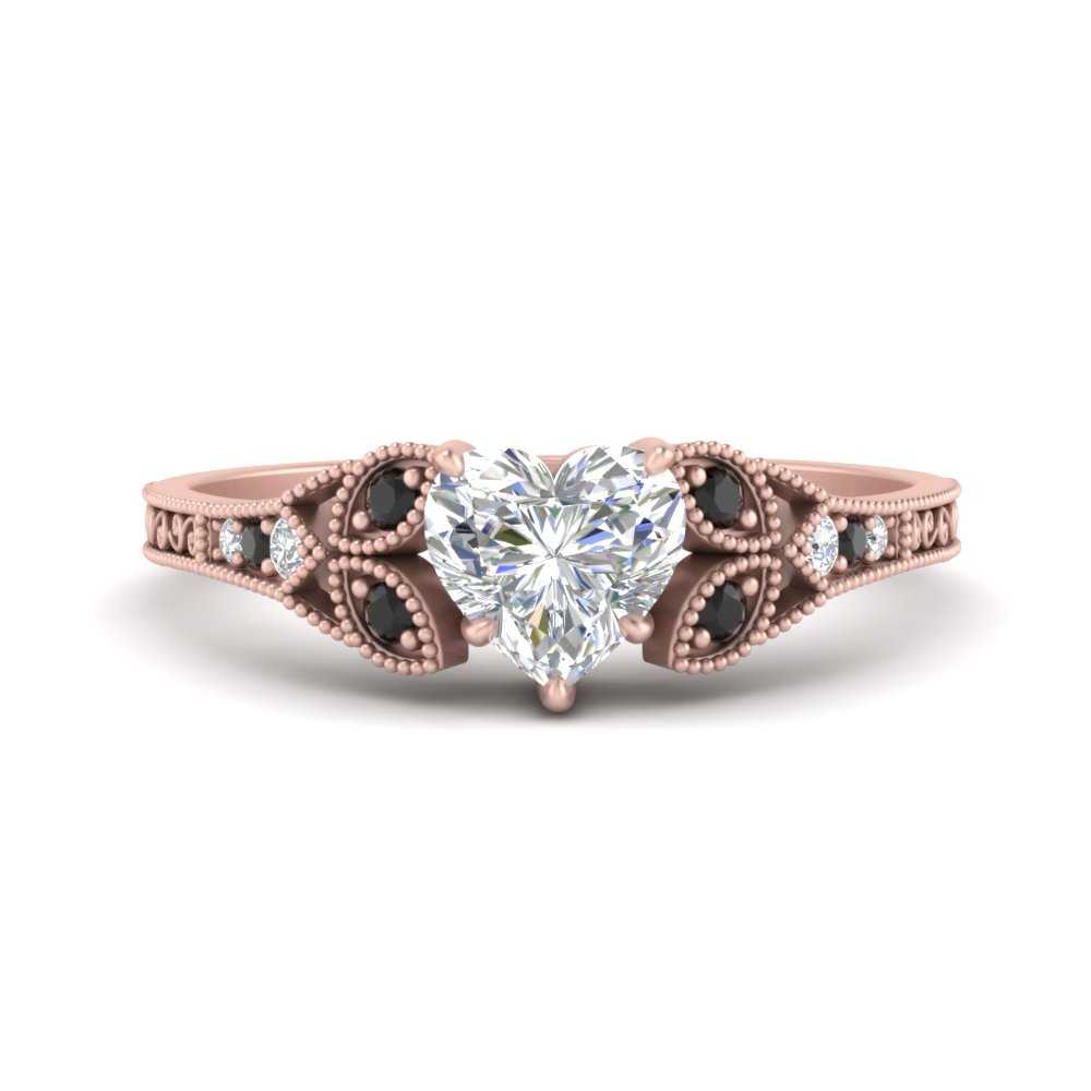 split-band-antique-heart-shaped-black-diamond-engagement-ring-in-rose-gold-FD9816HTRGBLACK-NL-RG