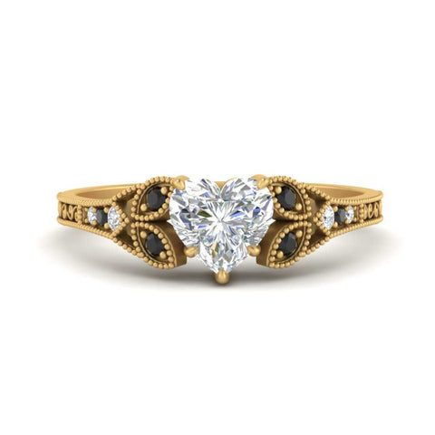 split-band-antique-heart-shaped-black-diamond-engagement-ring-in-yellow-gold-FD9816HTRGBLACK-NL-YG
