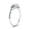 Load image into Gallery viewer, split-band-antique-heart-shaped-blue-topaz-engagement-ring-in-white-gold-FD9816HTRGICBLTO-NL-WG