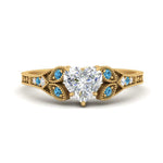 Load image into Gallery viewer, split-band-antique-heart-shaped-blue-topaz-engagement-ring-in-yellow-gold-FD9816HTRGICBLTO-NL-YG
