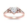 Load image into Gallery viewer, split-band-antique-heart-shaped-diamond-engagement-ring-in-rose-gold-FD9816HTR-NL-RG