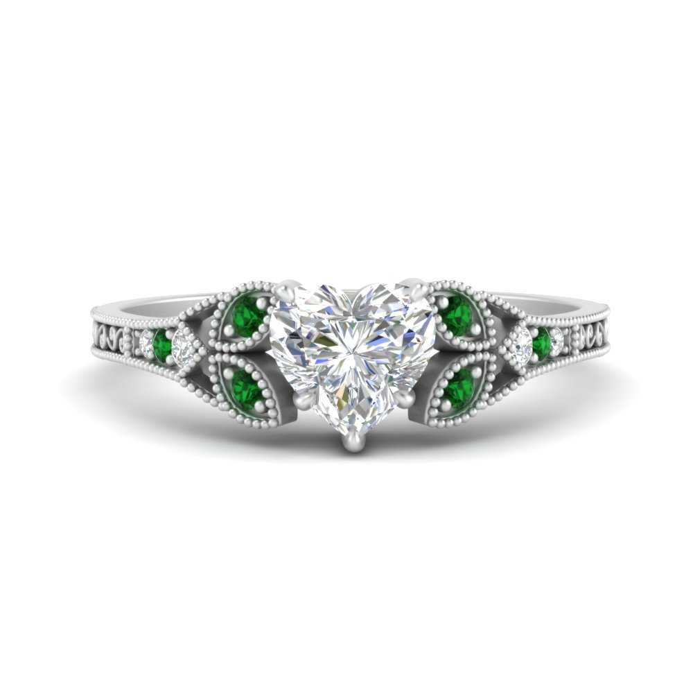 split-band-antique-heart-shaped-emerald-engagement-ring-in-white-gold-FD9816HTRGEMGR-NL-WG