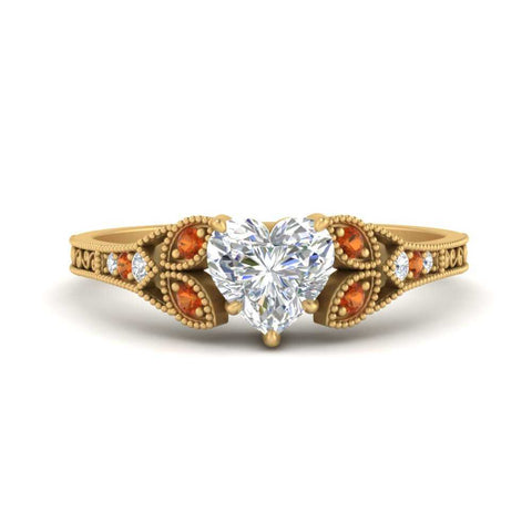 split-band-antique-heart-shaped-orange-sapphire-engagement-ring-in-yellow-gold-FD9816HTRGSAOR-NL-YG