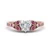 Load image into Gallery viewer, split-band-antique-heart-shaped-pink-sapphire-engagement-ring-in-rose-gold-FD9816HTRGSADRPI-NL-RG