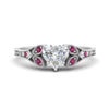 Load image into Gallery viewer, split-band-antique-heart-shaped-pink-sapphire-engagement-ring-in-white-gold-FD9816HTRGSADRPI-NL-WG